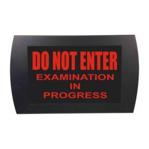 American Recorder Technologies Do Not Enter Examination in Progress LED Sign - Red