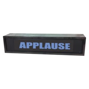 American Recorder Technologies Applause LED Enclosure Sign 19 inch - Blue