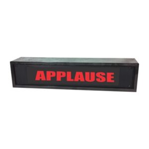 American Recorder Technologies Applause LED Enclosure Sign 19 inch - Red